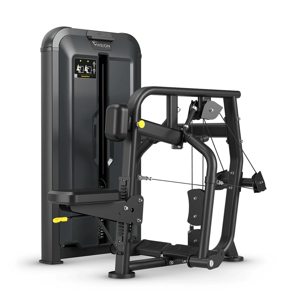 Vision V-KEY-SL-34-K2 Diverging Seated Row with IW + RC1