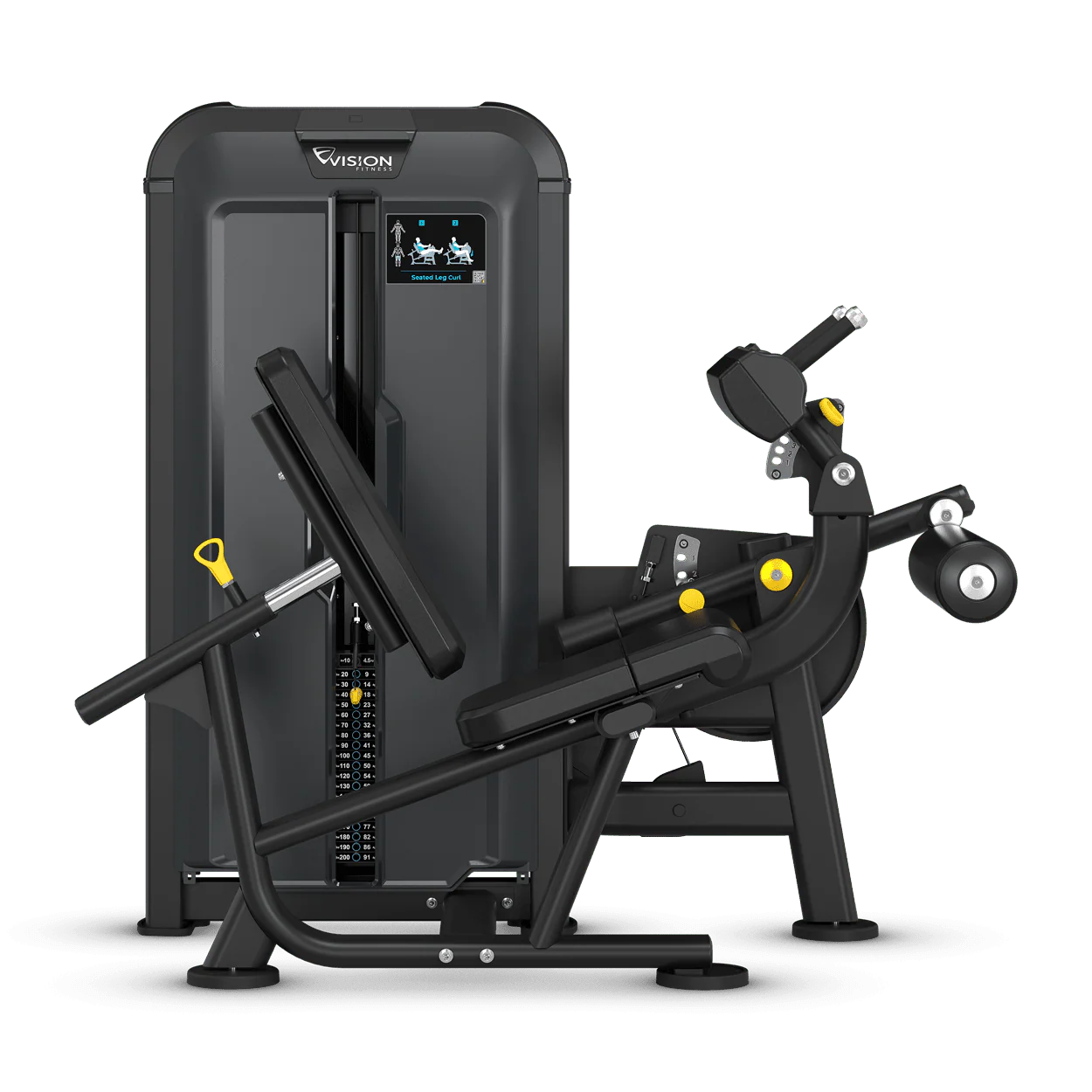 Vision V-KEY-SL-72-K2 Seated Leg Curl with IW + RC1
